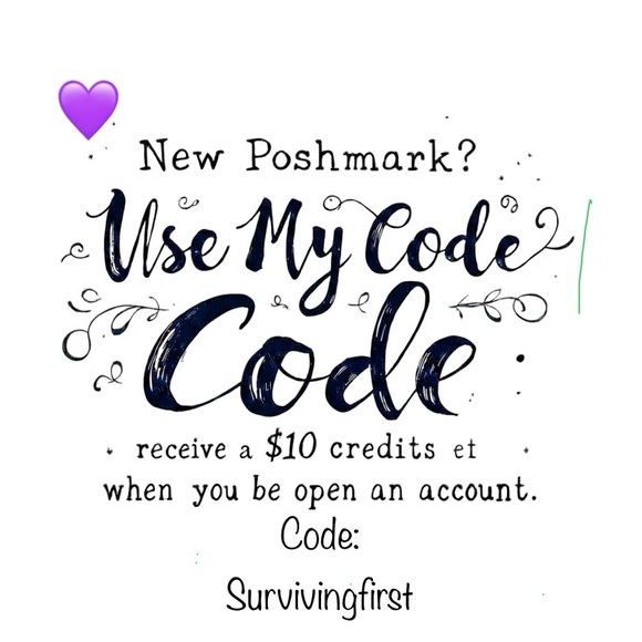 None Other - Poshmark Sign-Up Code Offer